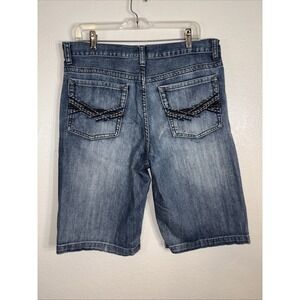 Helix Men's Blue Jean Shorts Size 32 Denim Shorts